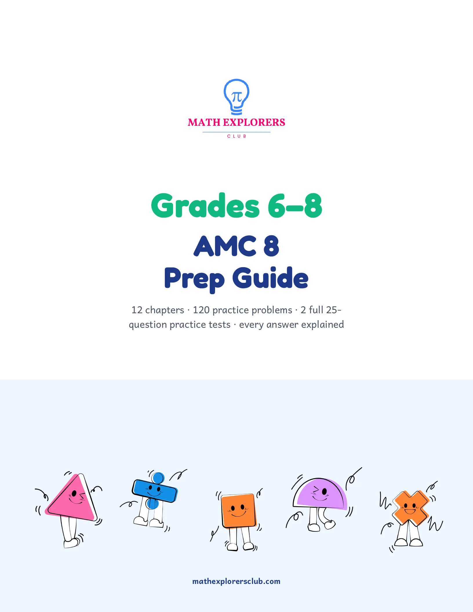 Cover of the AMC 8 Prep Guide — Grades 6–8